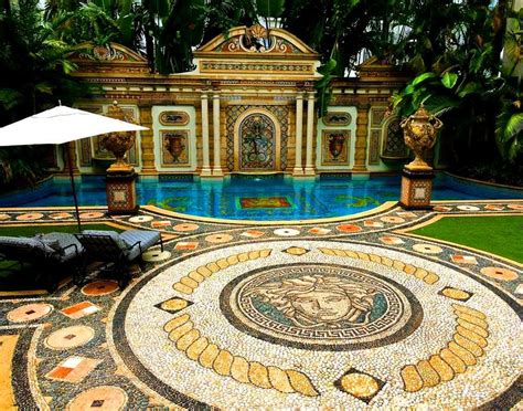 versace mansion pool|More.